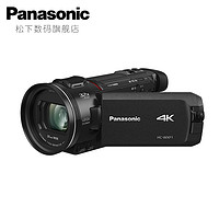 Panasonic 松下 HC-WXF1GKK 4K高画质便携式摄像机 黑色 官方标配