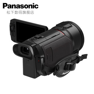 Panasonic 松下 HC-WXF1GKK 4K高画质便携式摄像机 黑色 官方标配