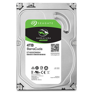 SEAGATE 希捷 ST4000DM004 3.5寸电脑台式机械硬盘 4TB