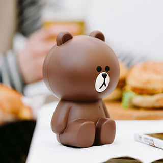  LINE FRIENDS 布朗熊蓝牙音箱 迷你家用办公动漫周边音箱