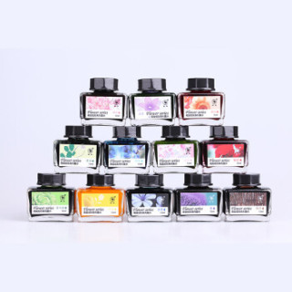 鸵鸟高级炫彩系列花之物语墨水12色15ml 报价价格评测怎么样 什么值得买