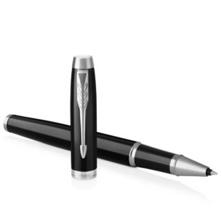 PARKER 派克 IM纯黑丽雅白夹签字笔 0.5mm