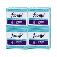 Facelle 菲思乐 日用护翼型卫生巾 4滴 285mm *12片 *4包 *2件