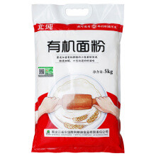 北纯有机面粉5kg 烘焙原料 包子馒头 北大荒 长乐 东北通用面粉 东北建三江 5kg