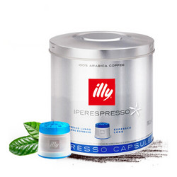 意大利进口 illy(意利) 美式咖啡胶囊 家庭装 21粒/罐 *2件