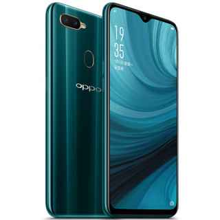 OPPO A7 4G手机 4GB+64GB 湖光绿