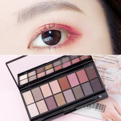 妃琳卡 自然裸妆十六色眼影盘