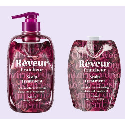 Reveur 粉色头皮养护系列护发素 340ml 