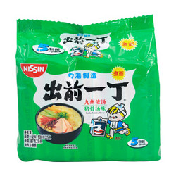 NISSIN 出前一丁 即食面 九州猪骨汤味 100g*5包 *2件