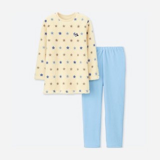  UNIQLO 优衣库 411171 女童摇粒绒起居套装