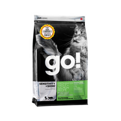 Go ! 抗过敏无谷高蛋白三种鱼 猫粮 8磅3.63kg