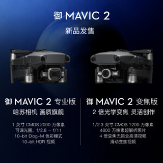 DJI 大疆 御 mavic 2 专业版无人机+配件包+随心换