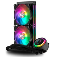 COOLERMASTER 酷冷至尊 冰神 CPU水冷散热器 G240S RGB