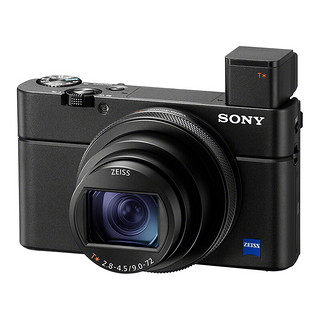 SONY 索尼 DSC-RX100M6 1英寸数码相机（24-200mm、F2.8-4.5）黑色