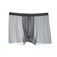YANXUAN 网易严选 男士平角内裤 灰色 XXL