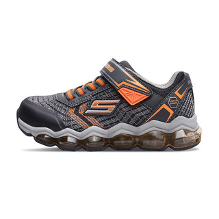 Skechers 斯凯奇 90595L 儿童运动鞋 海军蓝色/柠檬色/NVLM 27.5码/鞋内长17cm