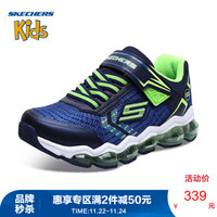 SKECHERS 斯凯奇 90595L 男童闪灯运动鞋