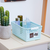 Citylong 禧天龙 7102 塑料收纳筐 4L*3个装 樱草蓝