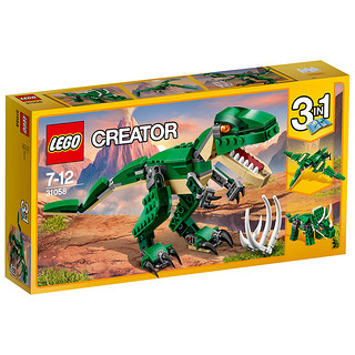 88VIP：LEGO 乐高 Creator3合1创意百变系列 31058 凶猛霸王龙
