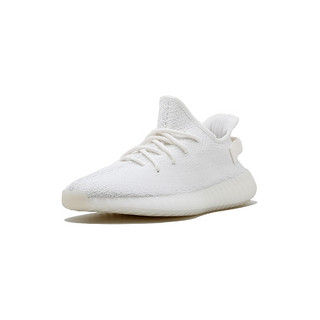 adidas ORIGINALS Yeezy Boost 350 V2 中性跑鞋 CP9366 纯白 45