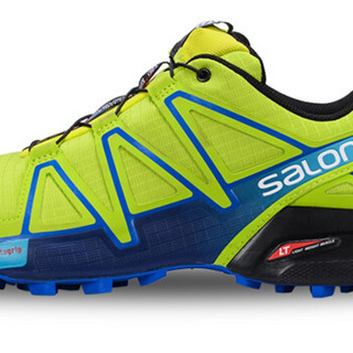 SALOMON 萨洛蒙 Speedcross 4 392399 男士户外运动越野跑鞋（橙绿） 40