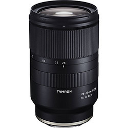 Tamron 28-75 毫米 F/2.8 适用于索尼无镜全框 E 支架（Tamron 6 年有限美国保修）AFA036S700 镜片 黑色