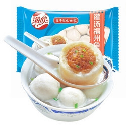 海欣 灌汤福州鱼丸 约21个 500g