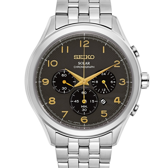 我的日常通勤腕表，SEIKO精工太阳能计时腕表SSC563