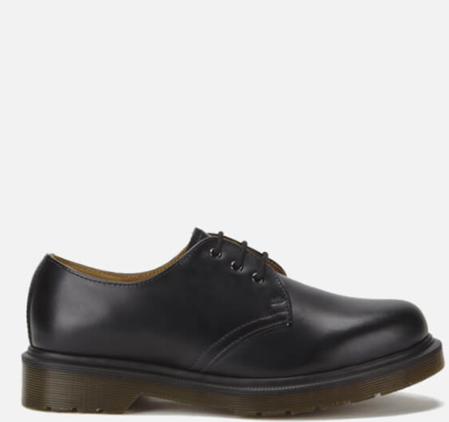 Dr. Martens 1461 PW Smooth 3孔英伦皮鞋 黑色