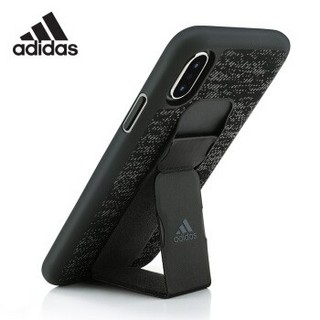 adidas 阿迪达斯 iPhone Xs Max 6.5英寸手机壳 自带卡扣支架（型号32855）