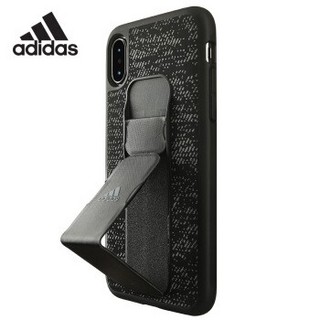 adidas 阿迪达斯 iPhone Xs Max 6.5英寸手机壳 自带卡扣支架（型号32855）