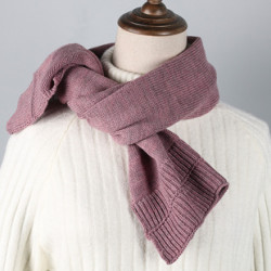 韩版装饰短款小围巾女秋冬季学生百搭针织ins