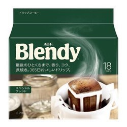 AGF Blendy 挂耳咖啡 原味咖啡 7g*18袋