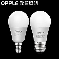 OPPLE 欧普照明 led灯 e27螺口 3W 3只