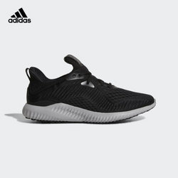 adidas 阿迪达斯 alphabounce 男子跑鞋 1号黑色/亮白/石墨黑 42