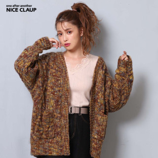nice claup 188830320C 近藤千寻合作款女士混色针织衫