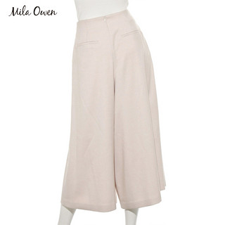 Mila Owen 09WFP175090 女士羊毛混纺针织阔腿裤