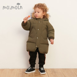 moimoln小云朵童装男童羽绒服2018冬季新款宝