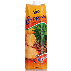 Cyprina塞浦丽娜牌菠萝汁1L*4(塞浦路斯进口)