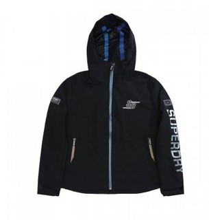 Superdry 诺娃连帽 女款户外夹克 G50008YQ S 黑色