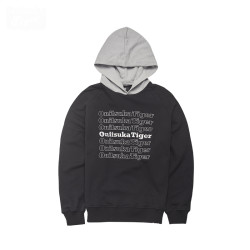 Onitsuka Tiger 鬼塚虎 Onitsuka Tiger/鬼塚虎 男士logo连帽卫衣 2181A125