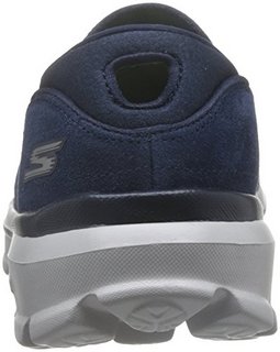 SKECHERS 斯凯奇 54071 GO WALK 3系列 男士生活休闲鞋 海军蓝色/灰色 43.5