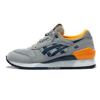 ASICS Tiger H5X8L-1350 女士运动跑鞋 淡灰色/海军蓝 38