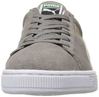 PUMA 彪马 男士麂皮经典运动鞋 Steeple Gray/White 5D(M)US