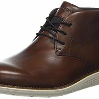 ROCKPORT 乐步 TOTAL Motion 男士皮革短靴