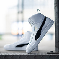 PUMA 彪马 Clyde Mid Core Foil 36580204 男士中高帮运动休闲鞋