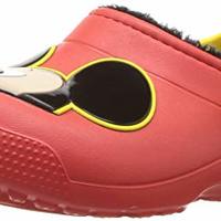 crocs 卡骆驰 Disney 米奇老鼠 儿童内衬洞鞋 4-8岁