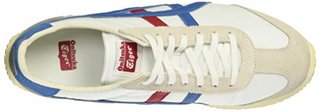 Onitsuka Tiger 鬼冢虎 CALIFORNIA 78 VIN D110N 中性休闲跑步鞋 白色/蓝色 42