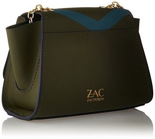 ZAC Zac Posen Eartha 迷你链斜挎包 六角花孔 苔藓色