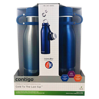 contigo 康迪克 保温杯 591ml*2 蓝色